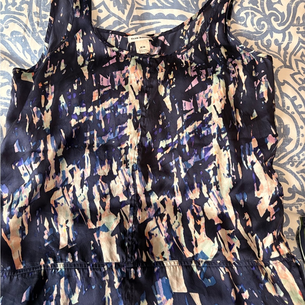 Club Monaco Multicolor Abstract Dress